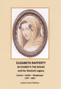 ELIZABETH RAFFERTY IN SYDNEY'S THE ROCKS and her Bostock Legacy